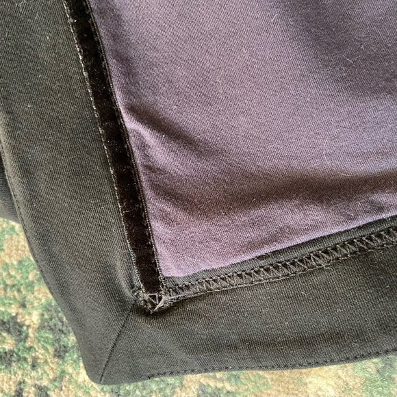 Lululemon Black Hooded Jacket 6 Yoga Ombré Purple Lining Pockets Awareness Coat - Picture 14 of 15